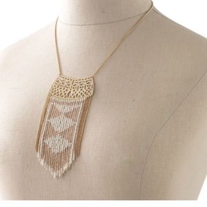 Stella and Dot Avalon Fringe Necklace